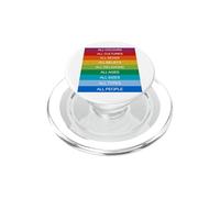 Inclusione Società Moderna Amore Arcobaleno LGBTQI PopSockets PopGrip per MagSafe