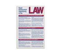 Inclusive Workplace Everyone Belongs Poster Motivational Wall-Art for Office Decor Break Room Lobby(Unframed,08x12inch(20x30cm))