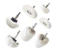 incluye estropajos y esponjas, cepillo con accesorio - accesorios pulidora de pidora de taladro | ruedas de plido, almohadillas de puido para taladro, Ruedas de pulido de franela con cabezal de