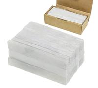 INCNMAD Francese Gesso 30 Pcs Bianchi Gessetti di Steatite Gessi di Soapstone per Saldatore Bastoni Soapstone Strumento di Marcatura per Ingegneri & Costruttori 105x9x4 mm