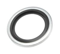 Incollato Tenuta Rondelle G1/2 28.5x19x3.4mm Nitrile Gomma Guarnizione,50pz