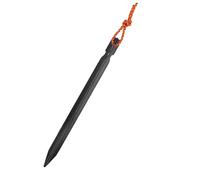 Incollature per tende in metallo - Peguse per tende in metallo pesanti | 7 "Terrolli in alluminio per corde di estrazione | Cucchiai emergenti sicuri e tende con ancoraggi a terra D