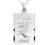 InCollections 2410200022401 - Catenina con pendente per bambini, argento sterling 925