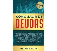 Mastery Income-Spa-Como Salir De Deudas Book NUOVO