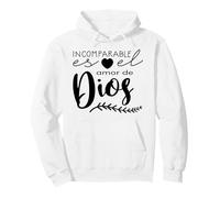 Incomparable Es El Amor De Dios, Bible Verse Sayings Felpa con Cappuccio