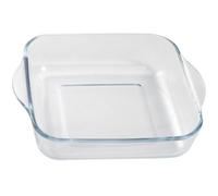 Inconnu 500 ° 851479 Piatto a Forno Quadrato Vetro Trasparente 22 x 22 x 5 cm 1,8 L