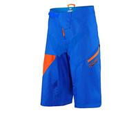 Inconnu Sconosciuto R-Core Nova Pantaloncini MTB Uomo, Uomo, Short R-Core Nova, Blu/Arancione, 28