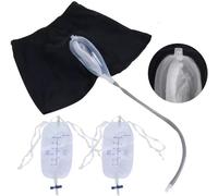 Incontinenza Maschile Riutilizzabile Mutande Portatili Supporto Per Pipì Per Gamba Resistente Alle Perdite In Silicone Collezionista Di Urina Borsa Per Pipì Prova Di Perdite ( Size : Medium (69-92cm)