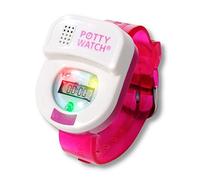 Incontra Potty Watch Il primo orologio realizzato per aiutare il tuo bambino a imparare a usare il vasino (divertenti luci lampeggianti e musica ricordano loro ogni 30, 60 o 90 minuti), rosa