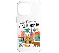 Incontrami in California Iconic Landmarks Travel Custodia per iPhone 16 Pro