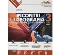 Incontri di geografia. Conoscere, scoprire, esplorare. Atlante geografico. Per la Scuola media. Con ebook. Con espansione online. Con DVD-ROM (Vol. 3)