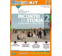 INCONTRI DI STORIA 2° + ATLANTE 2° + DVD 2° (9788868894146) - Libro Scolastico + Kit Scuola con Copertine Rebillo