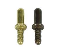 Incontro a Terra per Pinza Fermaporta Ø 8 mm MMX45H. in Ottone 10 Pezzi