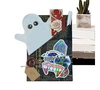 Incontro Al Buio Con Un Libro Per Halloween - Di Halloween Appuntamento Al Buio Con Un Libro - Biglietto Horror Fatto a Mano Per Lettura Topo Di Biblioteca Biblioteca