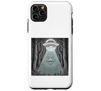Incontro alieno con grafica Gorilla Foresta Sasquatch Custodia per iPhone 11 Pro Max
