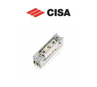 Incontro elettrico CISA art. 15160000 per serrature da infilare ambidestro frontale intercambiabile tensione 12 V ca CE con antiripetitore interno.