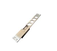 Incontro Elettrico Universale Per Serrature Di Porte Blindate | Tipo Mottura Cisa Securemme | 12V | Accessorio Sicurezza Casa E Condominio (4 Pioli + Scivolo SX)