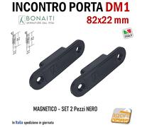 Incontro Magnetico Bonaiti DM1 riscontro cieco 82x22 incass Set 2pz blocco porta