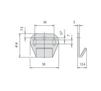 INCONTRO PER ANTIPANICO CISA 07072-32-0 - Ferrero Ferramenta