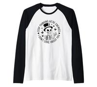 Incoraggia Le tue speranze Non teme Citazione Maglia con Maniche Raglan