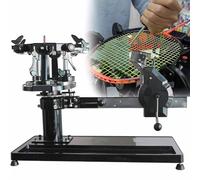 Incordatrice per badminton e tennis con strumenti di trazione e piattaforma girevole a 360 gradi per un facile funzionamento