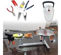 Incordatrice per racchetta da badminton, racchetta da badminton, racchetta da squash, tennis e badminton, kit include racchetta ausiliaria per racchetta