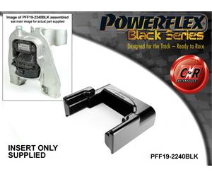 Incorpo Superiore Del Motore Powerflex NERO PFF19-2240BLK