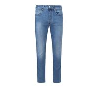 Incotex - Jeans Blu con Tasca Posteriore in Suede - -Jeans -Uomo -Blu -W42