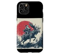 Incredibile Alce Santa Claus Grafica per Riders e Natale Custodia per iPhone 11 Pro