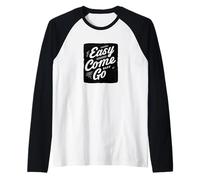 Incredibile Aspetto Facile da Dire Maglia con Maniche Raglan