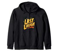 Incredibile Costume con Grafica Last Laugh Felpa con Cappuccio