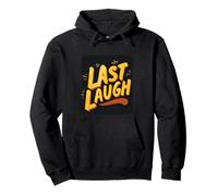 Incredibile Costume con Grafica Last Laugh Felpa con Cappuccio