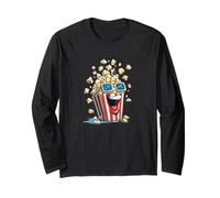 Incredibile Costume da Popcorn per Gli Amanti del Cinema Maglia a Manica