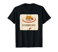 Incredibile divertimento Sombrero per un tocco luminoso e giocoso Maglietta