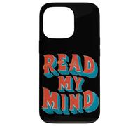Incredibile emblema Read my Mind per ragazzi e ragazze Custodia per iPhone 13 Pro