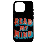 Incredibile emblema Read my Mind per ragazzi e ragazze Custodia per iPhone 16 Pro