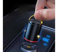Incredibile mini caricabatteria da auto che offre una tecnologia intelligente di corrispondenza della corrente per ottimizzare l'efficienza di ricarica (22,5 W)