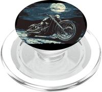 Incredibile moto per gli amanti della luna e dei motociclisti notturni PopSockets PopGrip per MagSafe