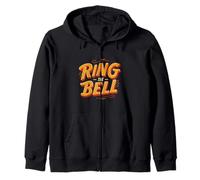 Incredibile Motto della Dichiarazione Ring The Bell Felpa con Cappuccio