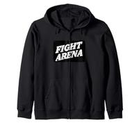 Incredibile Motto dell'arena di Combattimento Felpa con Cappuccio