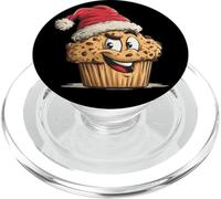 Incredibile muffin in atmosfera natalizia per cupcake ragazzi e ragazze PopSockets PopGrip per MagSafe