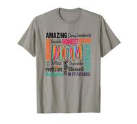 Incredibile Onesto Paziente Mamma Sostegno Nurturing Maglietta