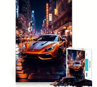 Incredibile puzzle a tema città da 1000 pezzi esercizio mentale divertente,pezzi che si incastrano perfettamente,un modo coinvolgente per trascorrere il tempo libero (38x52cm)