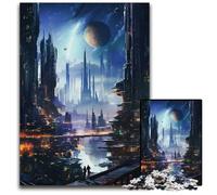 Incredibile puzzle Bulding Cityspace da 1000 pezzi puzzle difficili per adulti perfetti per adolescenti rompicapo per creare legami familiari e regalo fai da te per la casa 1000 pezzi (38x26 cm)