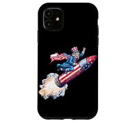 Incredibile razzo Sam con fuochi d'artificio per gli amanti dello spazio degli Stati Custodia per iPhone 11