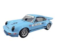 Incredibile Replica Pressofusa In Scala 1 18 Del Modello Porsche 911 Carrera RSR In Sei Colori Giocattoli Metal Vehicles non RC(Blu)