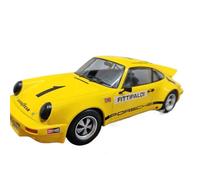 Incredibile Replica Pressofusa In Scala 1 18 Del Modello Porsche 911 Carrera RSR In Sei Colori Giocattoli Metal Vehicles non RC(Yellow)