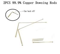 Incredibile set di aste sonda rame 2 pz per caccia al tesoro e rilevamento acqua