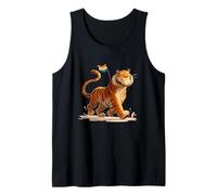 Incredibile Tigre per i Colori Indiani e Gli Amanti dei Gatti Canotta