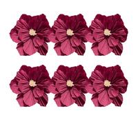 Incredibile varietà sei pezzi set fiori di carta artigianali per decorazione ev